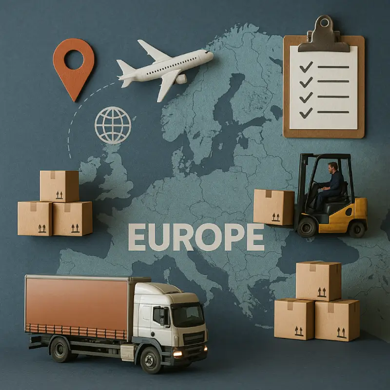 Transporte y Mudanzas en Europa
